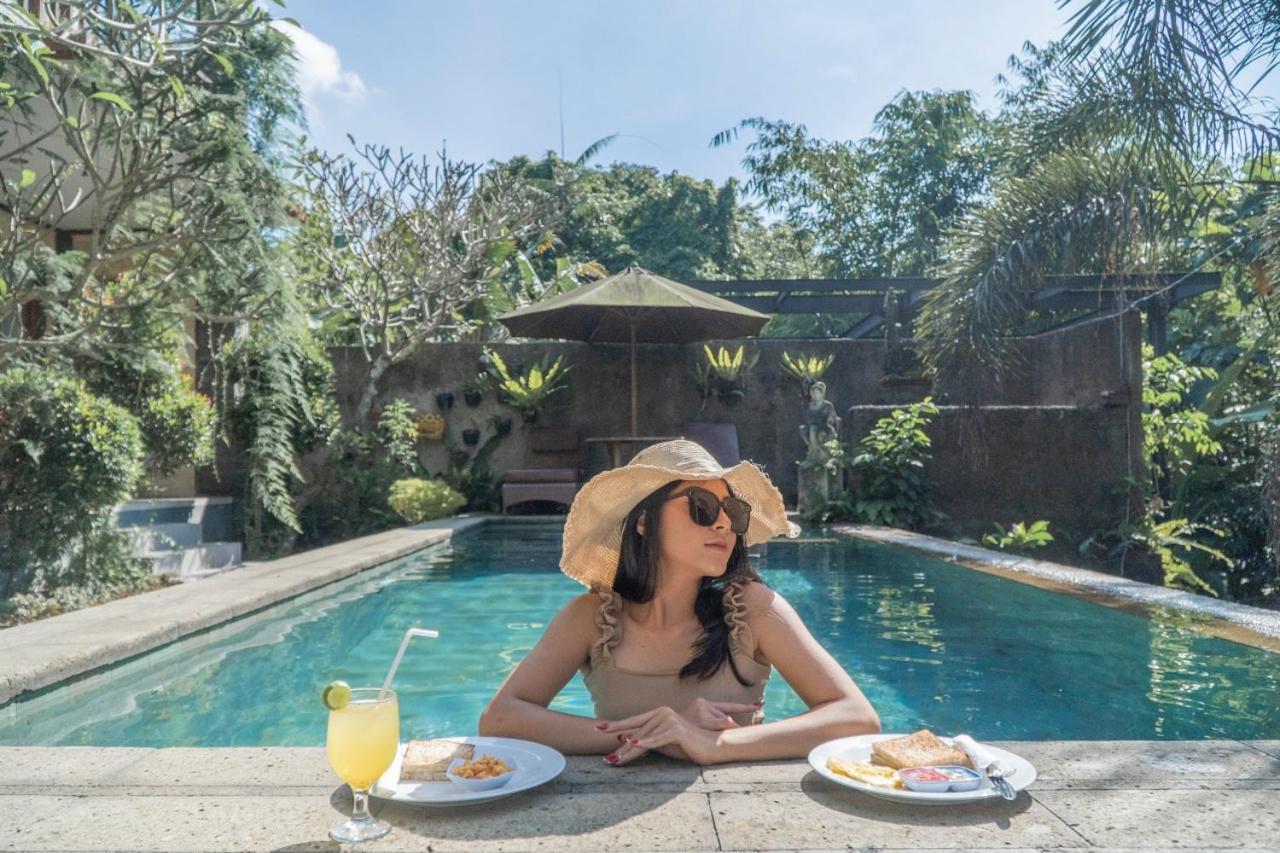 Adipana Bungalow-Balinese Room Убуд Екстер'єр фото